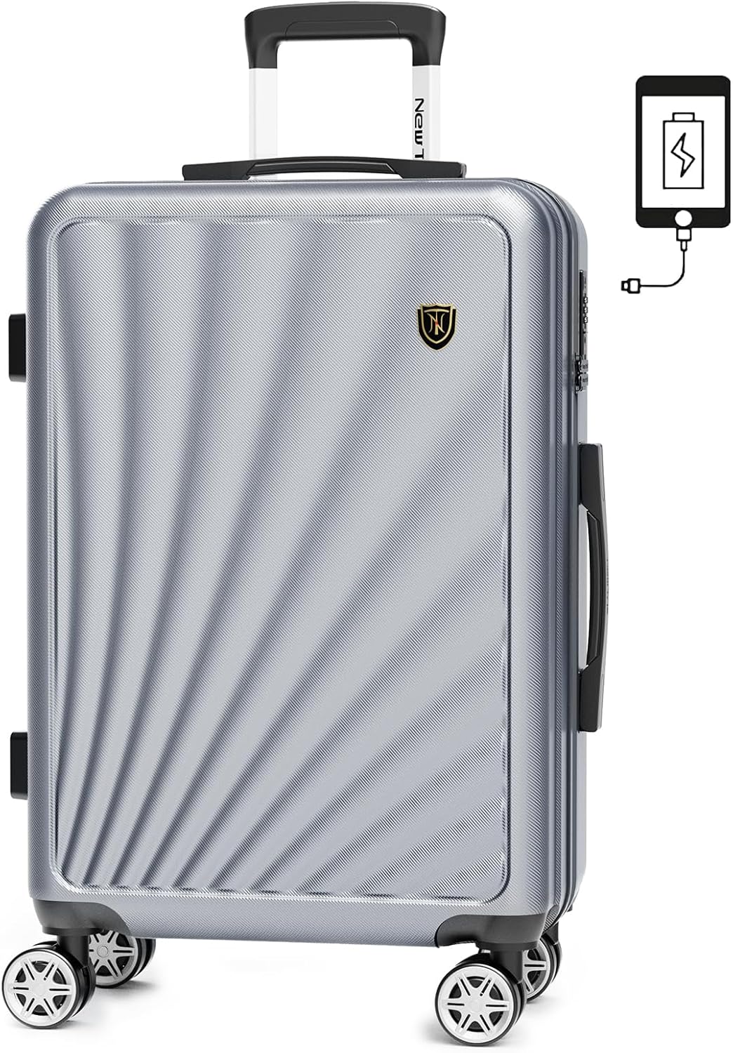 New Trip スーツケース キャリーケース Sサイズ 2～3泊/40L New Trip スーツケース 機内持ち込み キャリーケース Sサイズ
